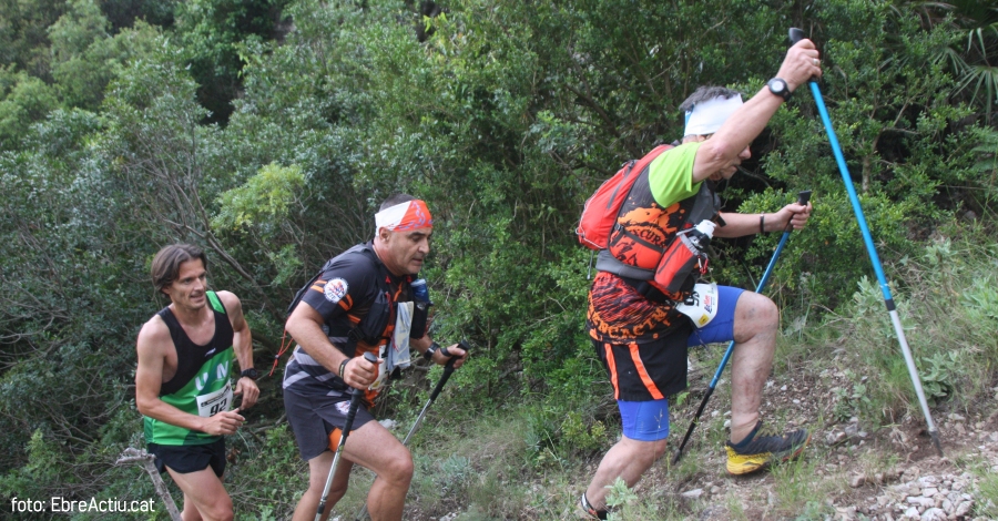 Albert Ferrer i Gisela Carri�n guanyen el Km 9� Vertical de Roquetes