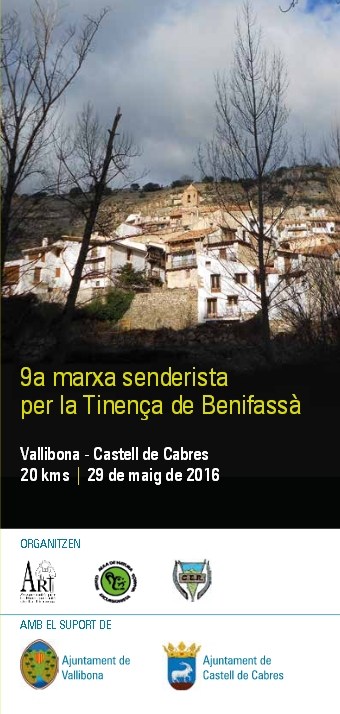 9a marxa senderista per la Tinen�a de Benifass� - Vallibona - Castell de Cabres