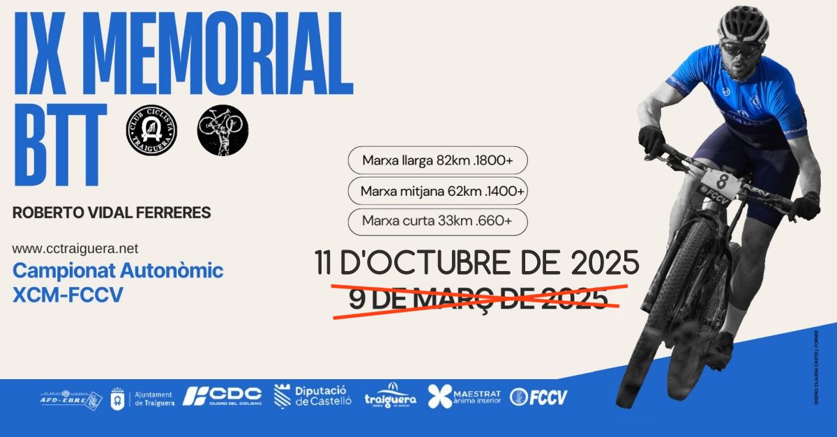 IX Memorial BTT Roberto Vidal Ferreres