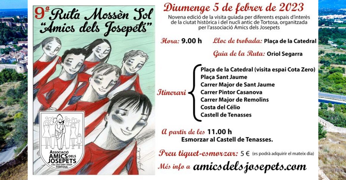 9a Ruta Mossèn Sol “Amics dels Josepets” 9a Ruta Mossèn Sol “Amics dels Josepets”