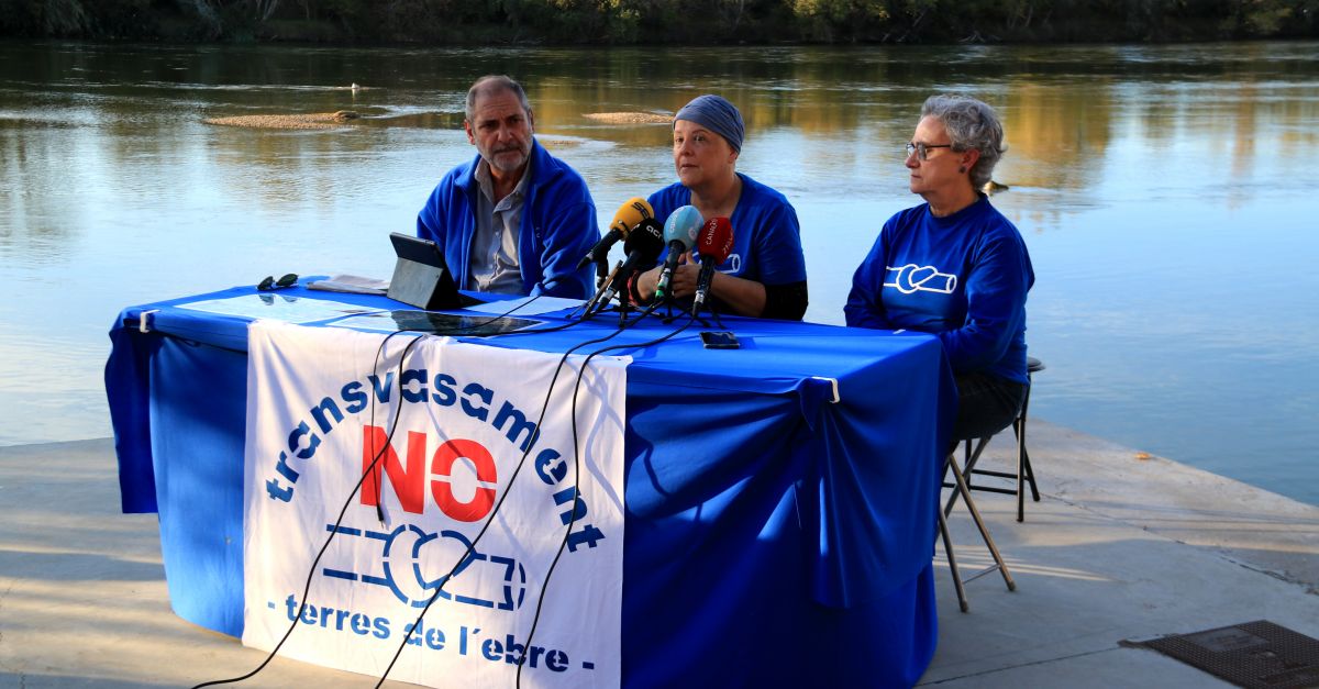 La PDE reclama prctiques efectives a la CHE per moure sediments a curt termini i recrimina el silenci del Govern