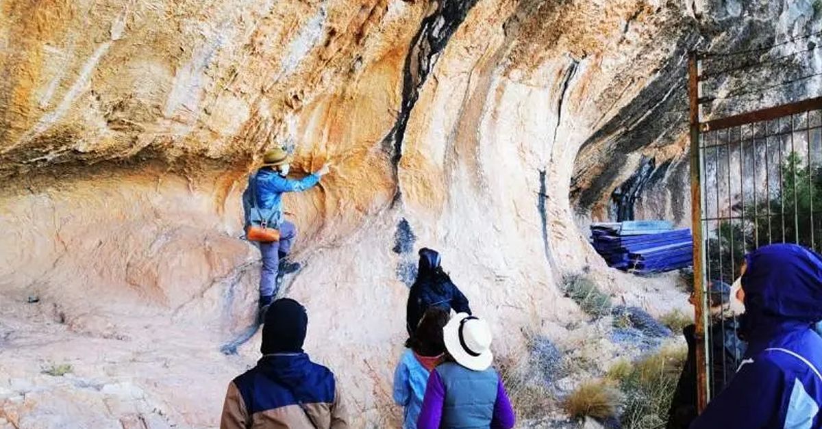 Les visites a les pintures rupestres dHuman Land, protagonistes del cap de setmana