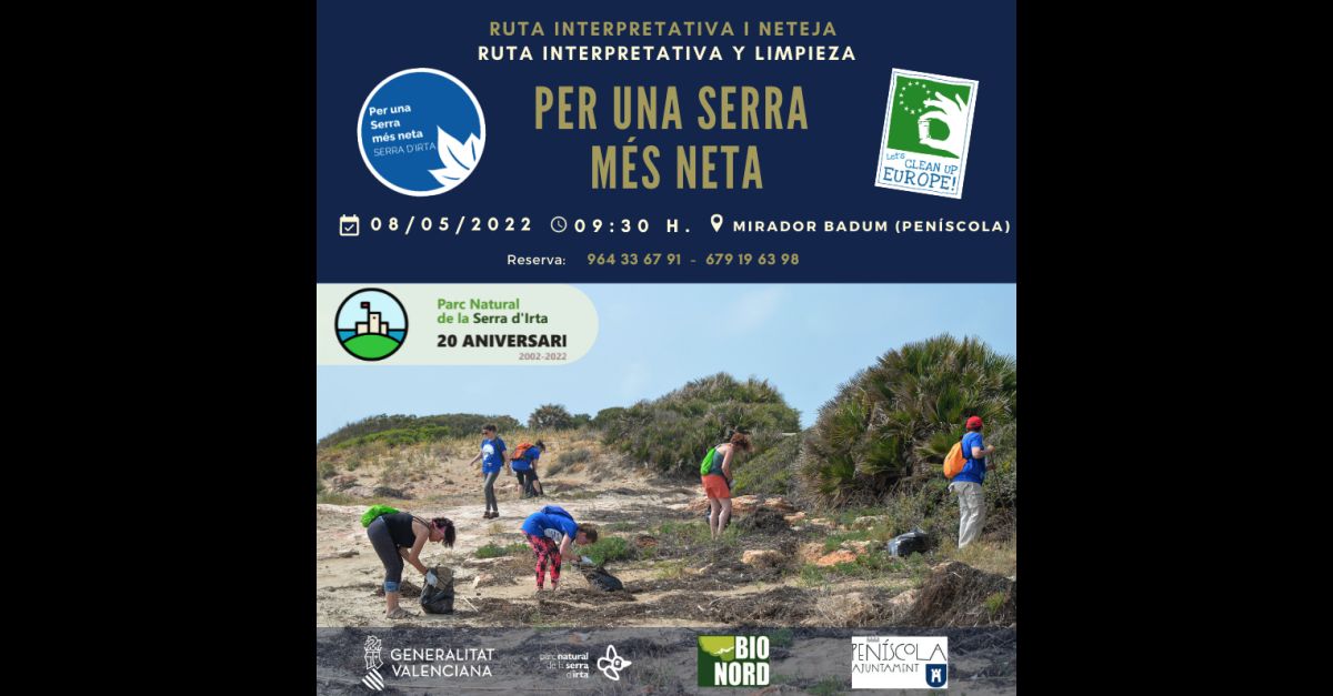 Ruta interpretativa i de neteja al Parc Natural de la Serra d�Irta