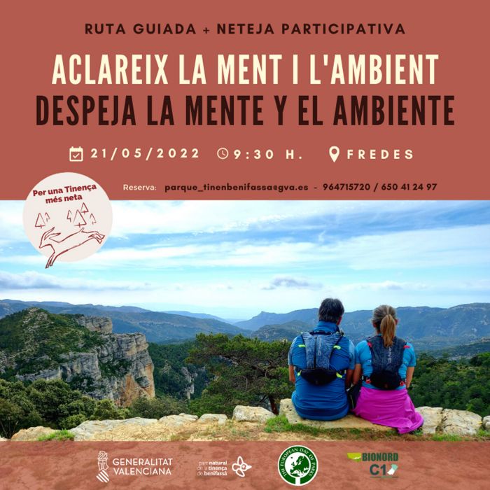 Ruta guiada i neteja participativa Ruta guiada i neteja participativa