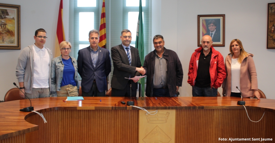 Sant Jaume d&rsquo;Enveja i la Cambra de Comer� de Tortosa signen un acord per a la promoci� tur�stica del municipi | EbreActiu.cat, revista digital d&rsquo;oci actiu | Terres de l&rsquo;Ebre ...