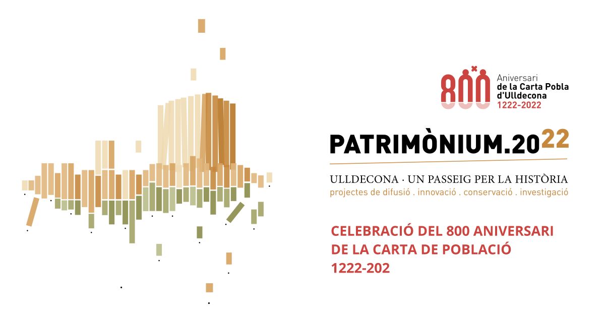 Patrimònium 2022: Celebració del 800 aniversari de la Carta de Població d’Ulldecona 1222-2022 Patrimònium 2022: Celebració del 800 aniversari de la Carta de Població d’Ulldecona 1222-2022