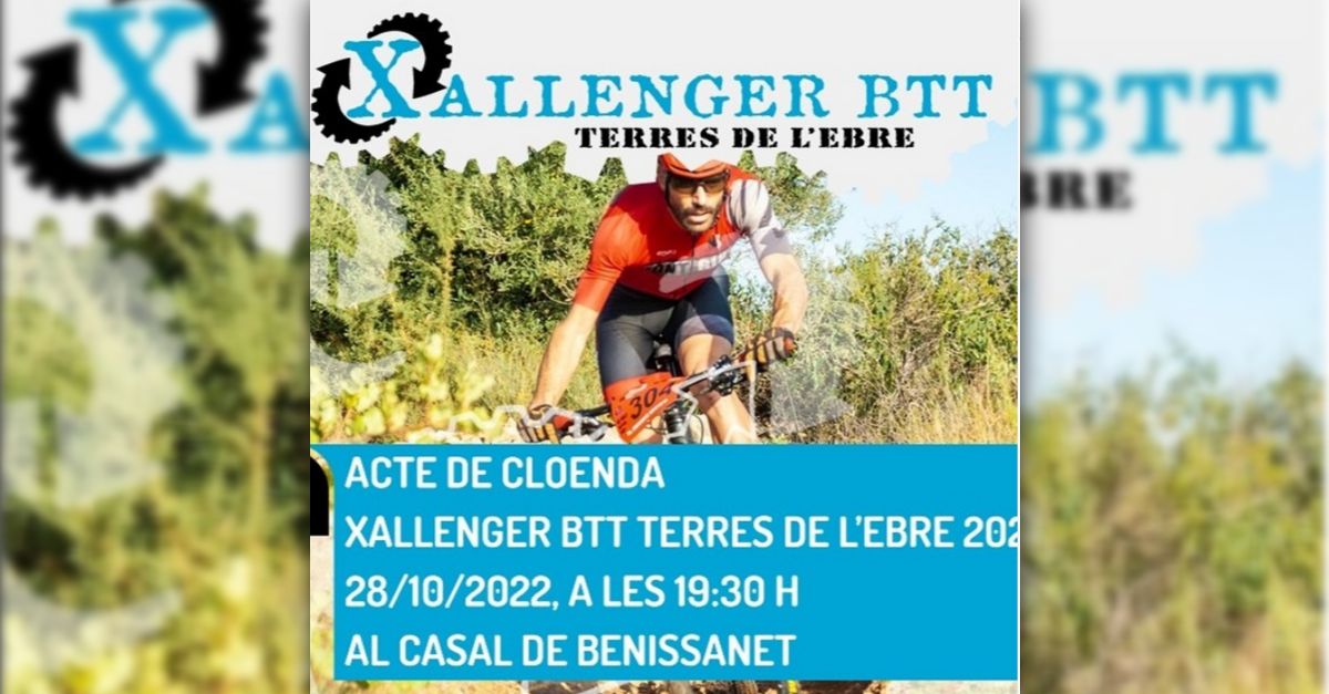 Cloenda i entrega de premis de la Xallenger BTT Terres de l�Ebre
