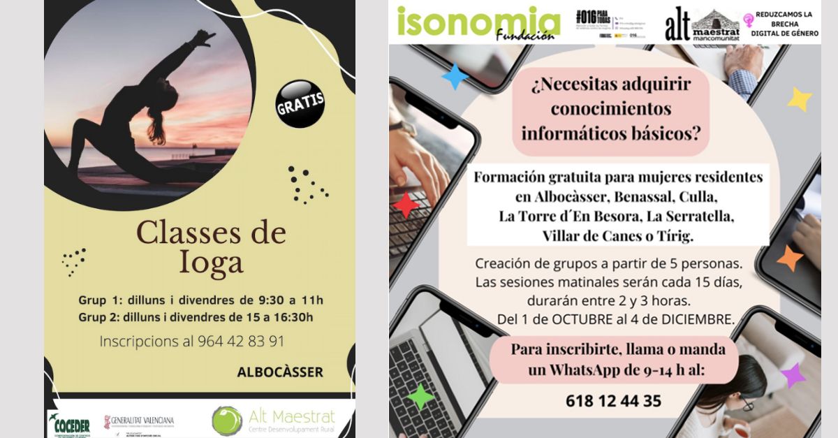 Qu fer entre el dijous 15 i el dimarts 20 de setembre en l’Alt Maestrat? | EbreActiu.cat, revista digital d’oci actiu | Terres de l’Ebre ...
