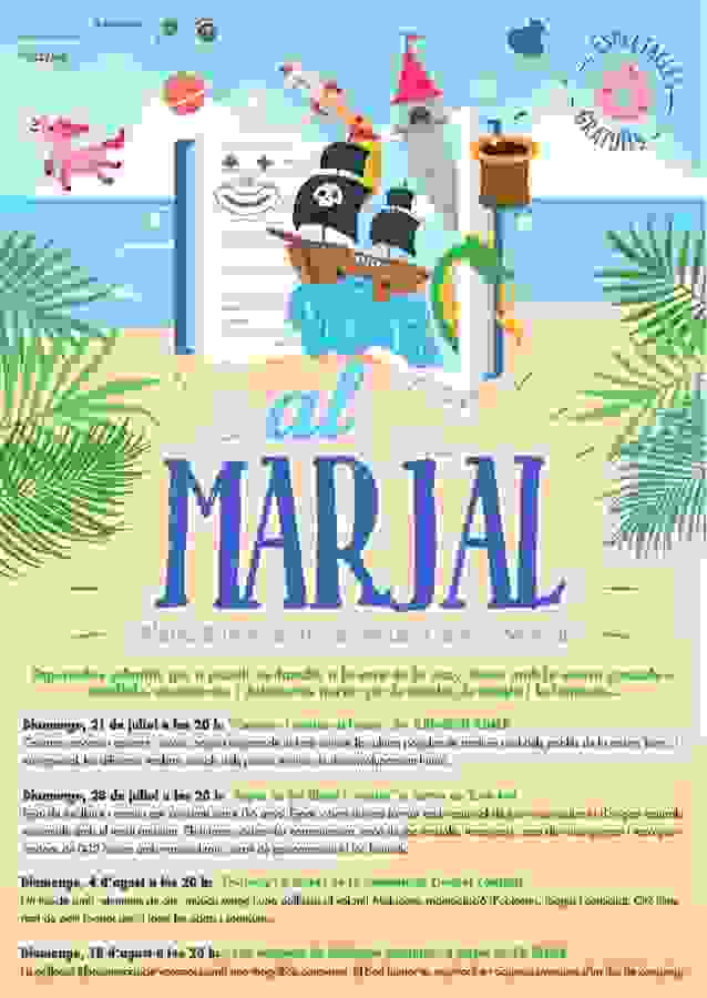 Activitats a la platja del Marjal de les Cases d’Alcanar