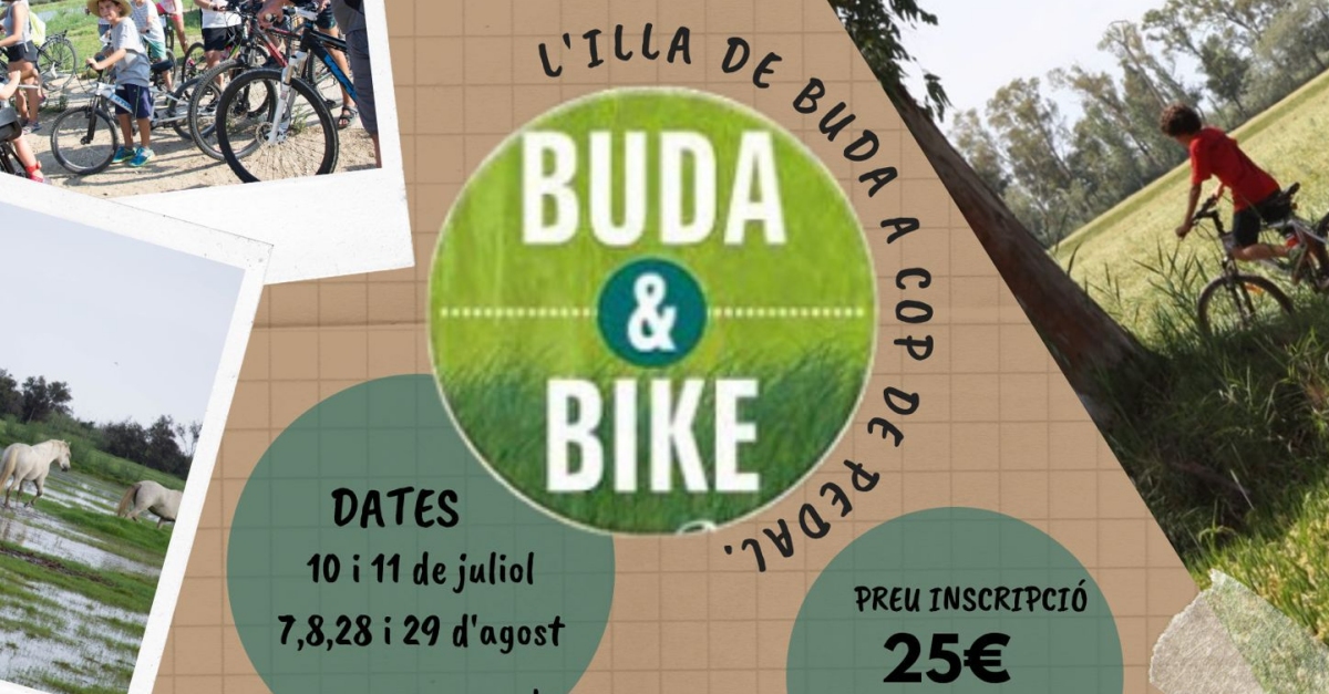 Buda & Bike, l�Illa de Buda a cop de pedal. Visita a l�Illa de Buda amb bicicleta