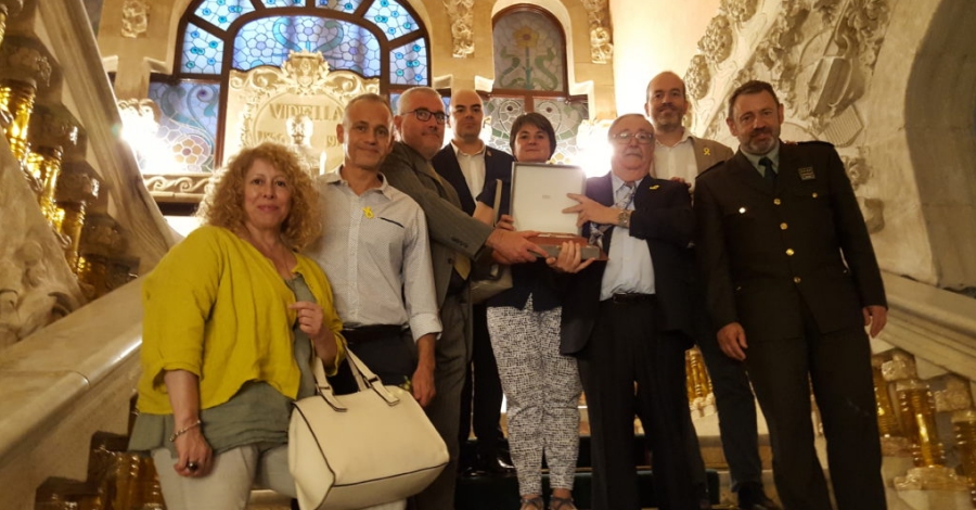 Creu de Sant Jordi a les Agrupacions de Defensa Forestal de Catalunya
