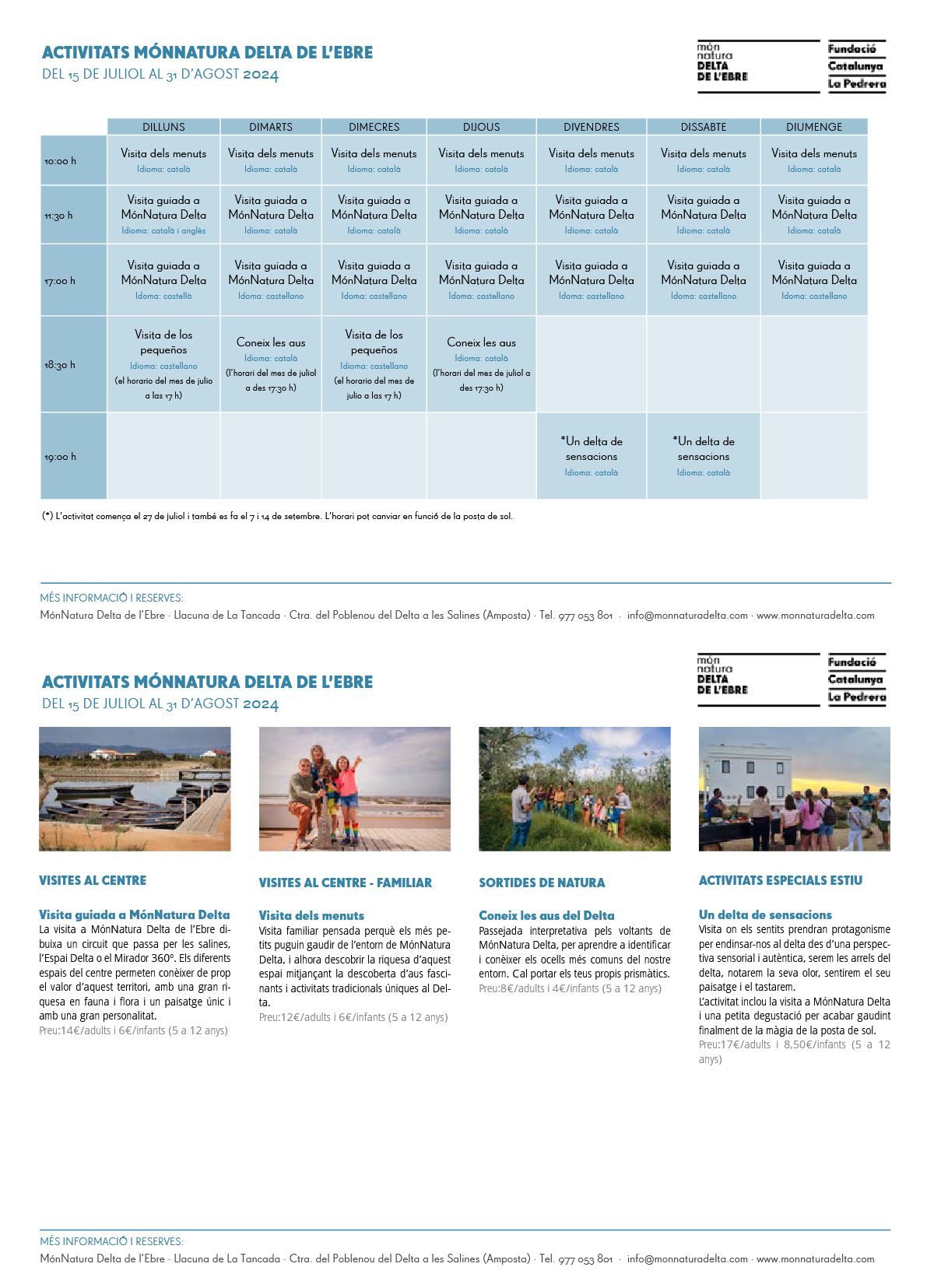 M�NNATURA DELTA | EbreActiu.cat, revista digital d&rsquo;oci actiu | Terres de l&rsquo;Ebre ...