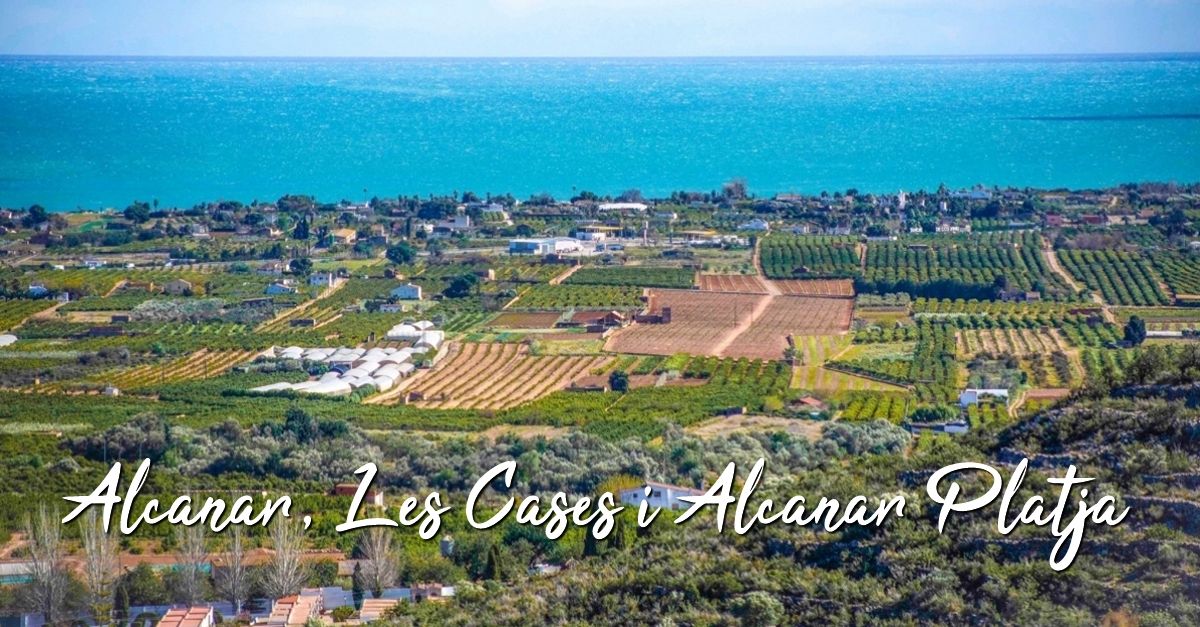 Alcanar, Les Cases i Alcanar Platja, jard vora mar