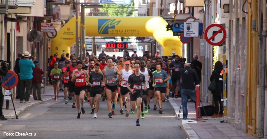 Ali Fathi i Sandra Vidiella guanyen la Cursa 10K dUlldecona