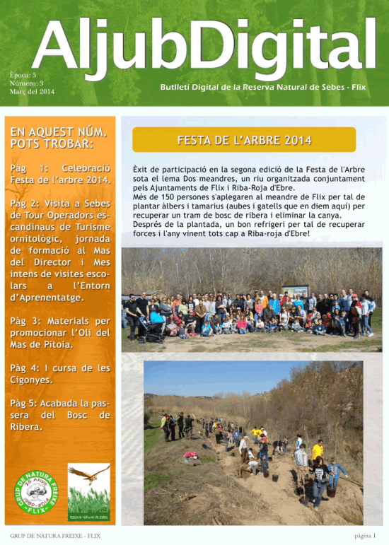 AljubDigital mar 2014 | EbreActiu.cat, revista digital d’oci actiu | Terres de l’Ebre ...