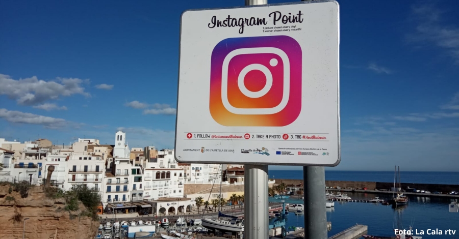 Sinstallen punts instagramers per potenciar les vistes panormiques de lAmetlla de Mar