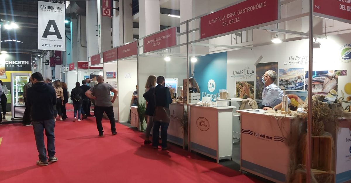 LAmpolla es promociona del 18 al 20 doctubre al Gastronomic Forum Barcelona com a espai gastronmic del Delta