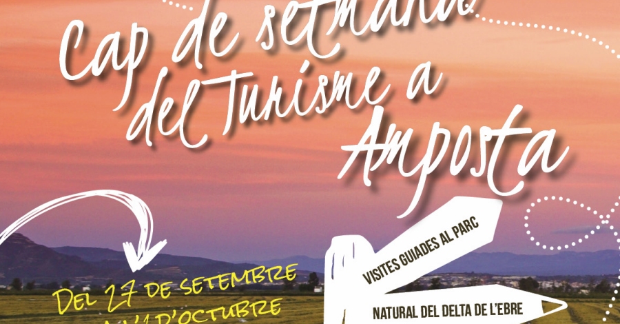 Amposta centra les activitats del Dia Internacional del Turisme en el turisme sostenible