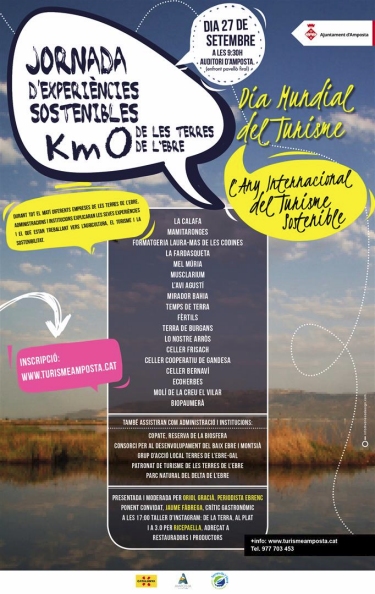 Amposta centra les activitats del Dia Internacional del Turisme en el turisme sostenible | EbreActiu.cat, revista digital d&rsquo;oci actiu | Terres de l&rsquo;Ebre ...