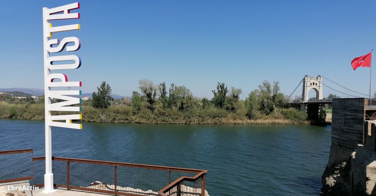 Amposta instal�la tres panells informatius a l&rsquo;entorn del Pont Penjant | EbreActiu.cat, revista digital d&rsquo;oci actiu | Terres de l&rsquo;Ebre ...