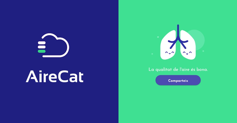 El Govern renova l’aplicaci gratuta AireCat, per conixer la qualitat de l’aire