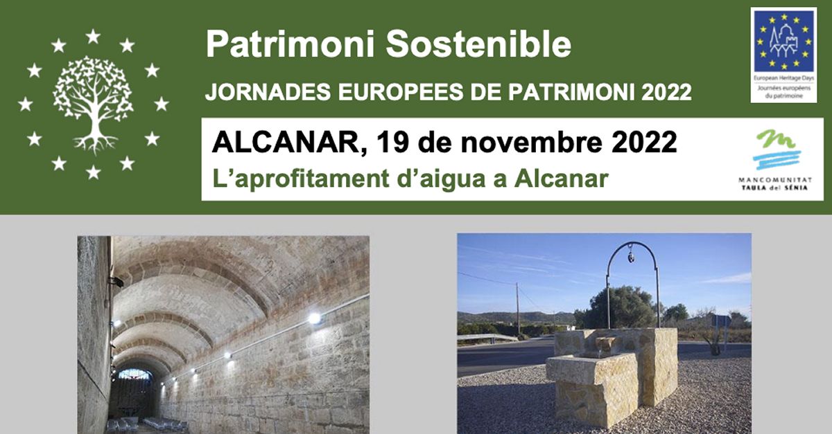 JEP2022 - L�aprofitament d�aigua a Alcanar. Recorregut pel nucli d�Alcanar