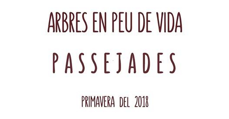 �rboles en pi� de vida. Paseos. Setmana de la Natura