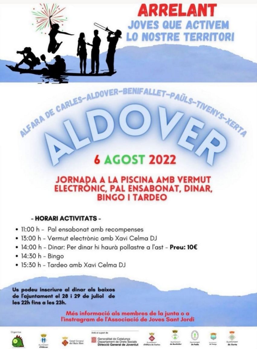 Arrelant Aldover: Jornada a la piscina municipal Arrelant Aldover: Jornada a la piscina municipal