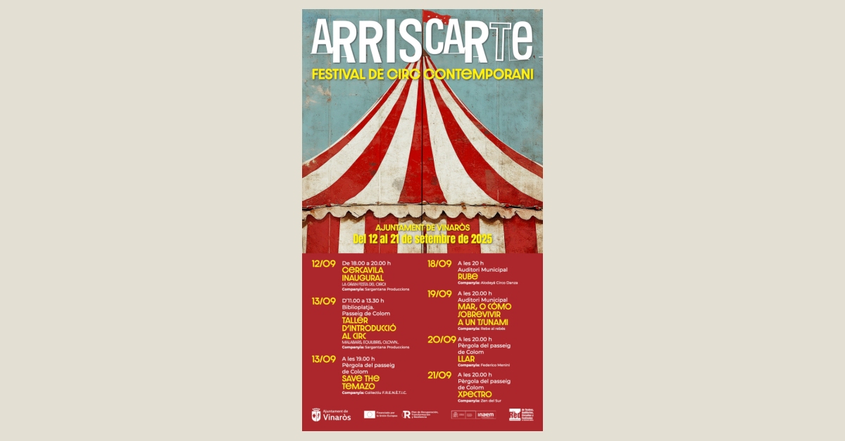 Arriscarte. Festival de circ contemporani Arriscarte. Festival de circ contemporani