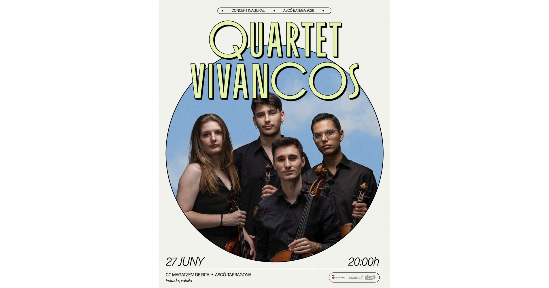 Asc� Batega 2026: Quartet Vivancos