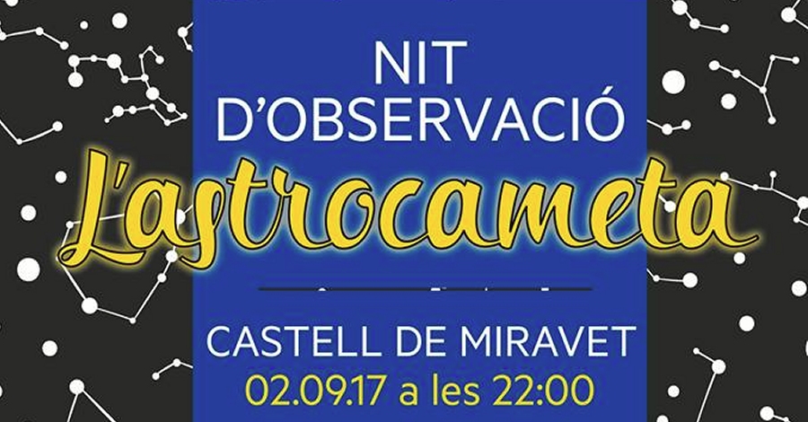La astrocameta. Noche de observaci�n al Castell de Miravet