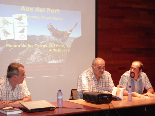 Presentaci� del llibre �Aus del Port� de J.Antonio Muyas | EbreActiu.cat, revista digital d&rsquo;oci actiu | Terres de l&rsquo;Ebre ...