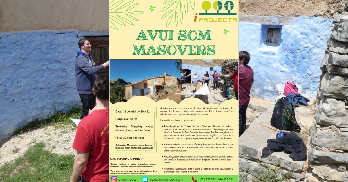 Actividad de educaci�n ambiental: Avui som masovers