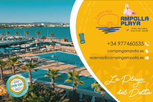 Cmping Ampolla Playa. Relax y diversin en el Delta del Ebre