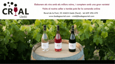 Bodegas Crial. Cuatro generaciones cultivando viñas y elaborando vino de Lledó Bodegas Crial. Cuatro generaciones cultivando viñas y elaborando vino de Lledó