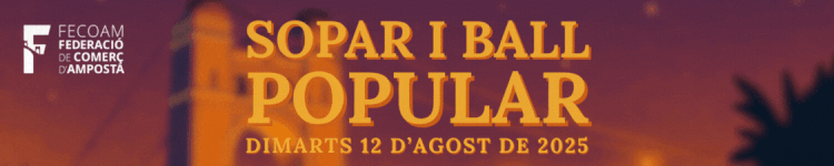 FECOAM. Aconsegueix el teu sopar