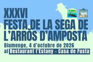Restaurant l�Estany -Casa de Fusta. Festa de la sega de l�arr�s. Diumenge, 4 d�octubre