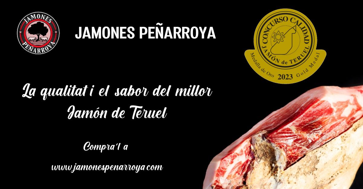 JAMONES PEARROYA.  La qualitat i el sabor del millor Jamn de Teruel