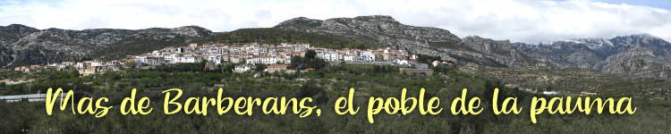 Mas de Barberans, el poble de la pauma