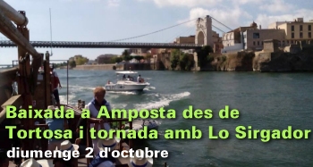 Bajada a Amposta con Lo Sirgador