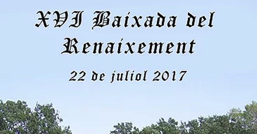 XVI Bajada del Renaixement