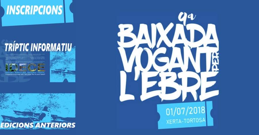 9a Baixada vogant l&rsquo;Ebre. Xerta-Tortosa