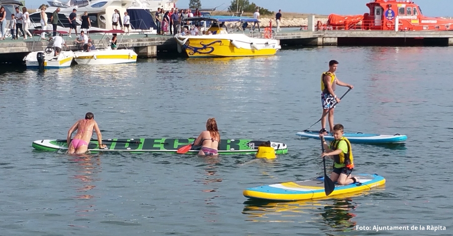 Un miler de persones gaudeixen de la desena edici de la Festa del Mar a la Rpita