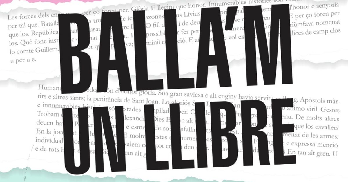 Balla�m un llibre