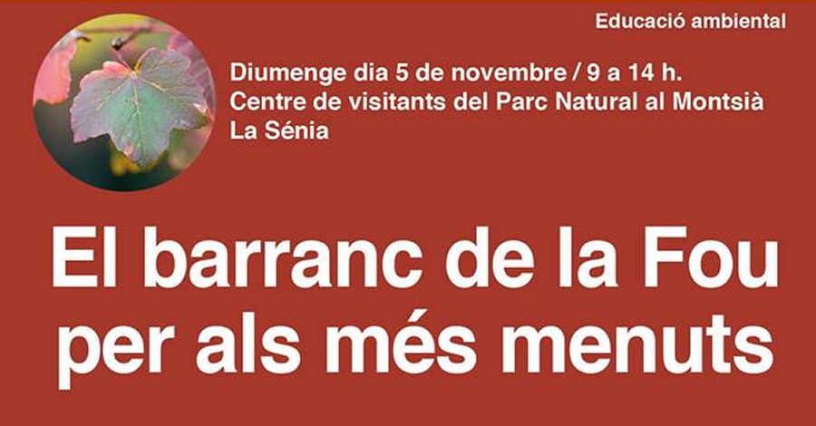 El barranc de la Fou per als m�s menuts