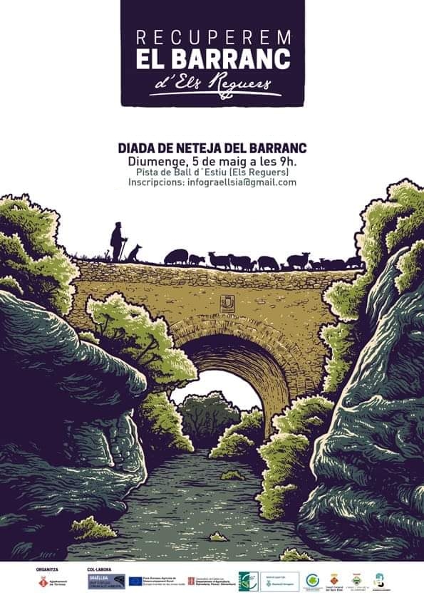 Recuperem el barranc d’Els Reguers: diada de neteja Recuperem el barranc d’Els Reguers: diada de neteja