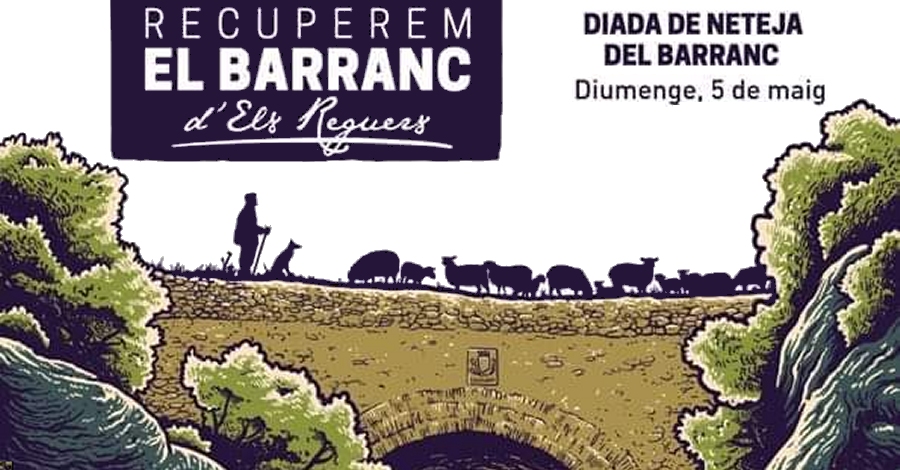 Recuperem el barranc d&rsquo;Els Reguers: diada de neteja