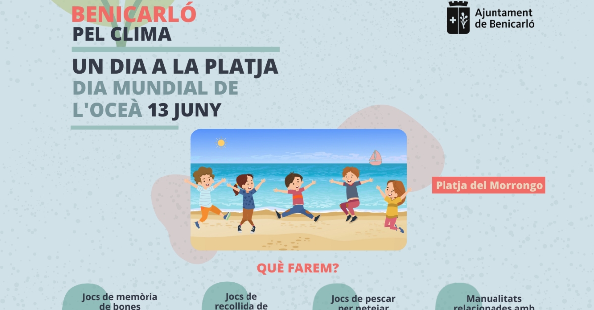 Un dia a la platja. Benicarl� pel clima