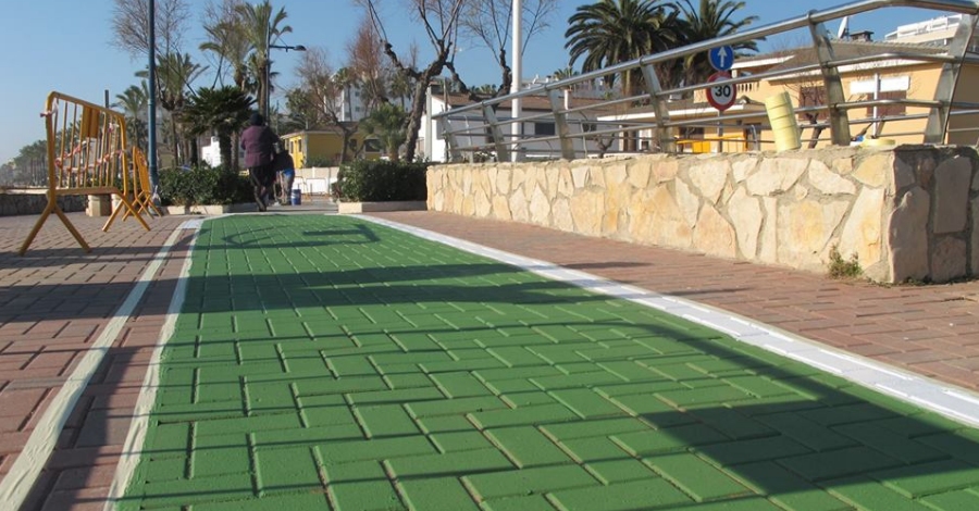 Benicarl enllaa el carril bici que connecta amb Penscola a travs de la Ratlla del Terme