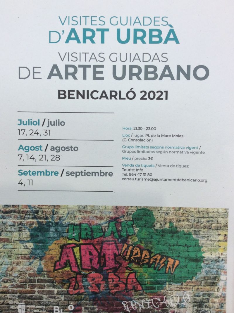 Benicarl� engega una ruta de visites guiades d&rsquo;art urb� | EbreActiu.cat, revista digital d&rsquo;oci actiu | Terres de l&rsquo;Ebre ...